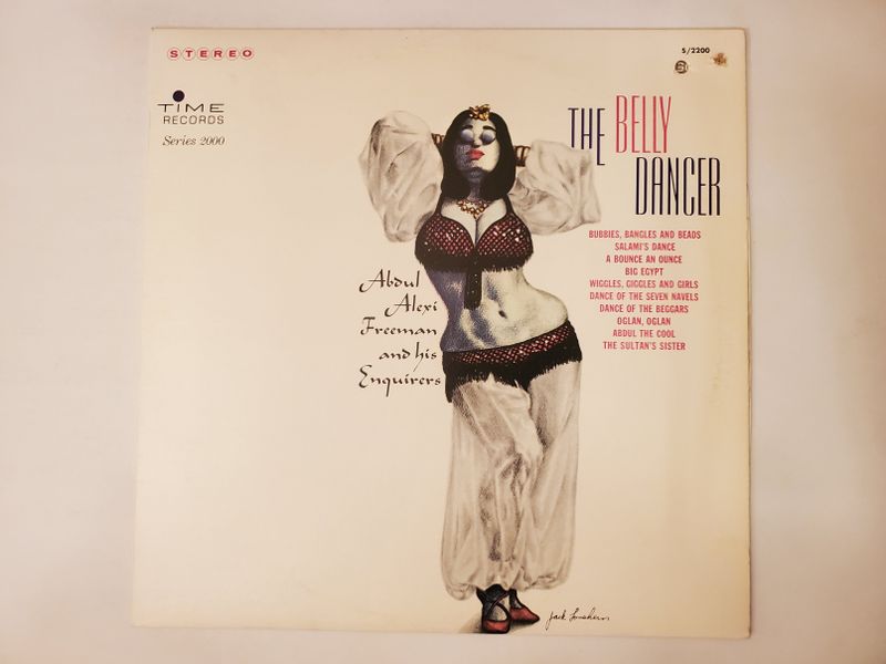 Abdul Alexi Freeman and his Enquirees The Belly Dancer vinyl record